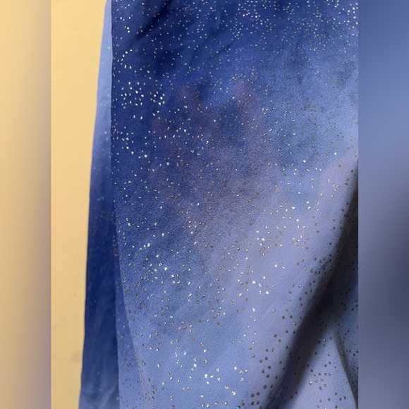 90s Vintage Gradient Glitter Gown - Picture 3 of 6